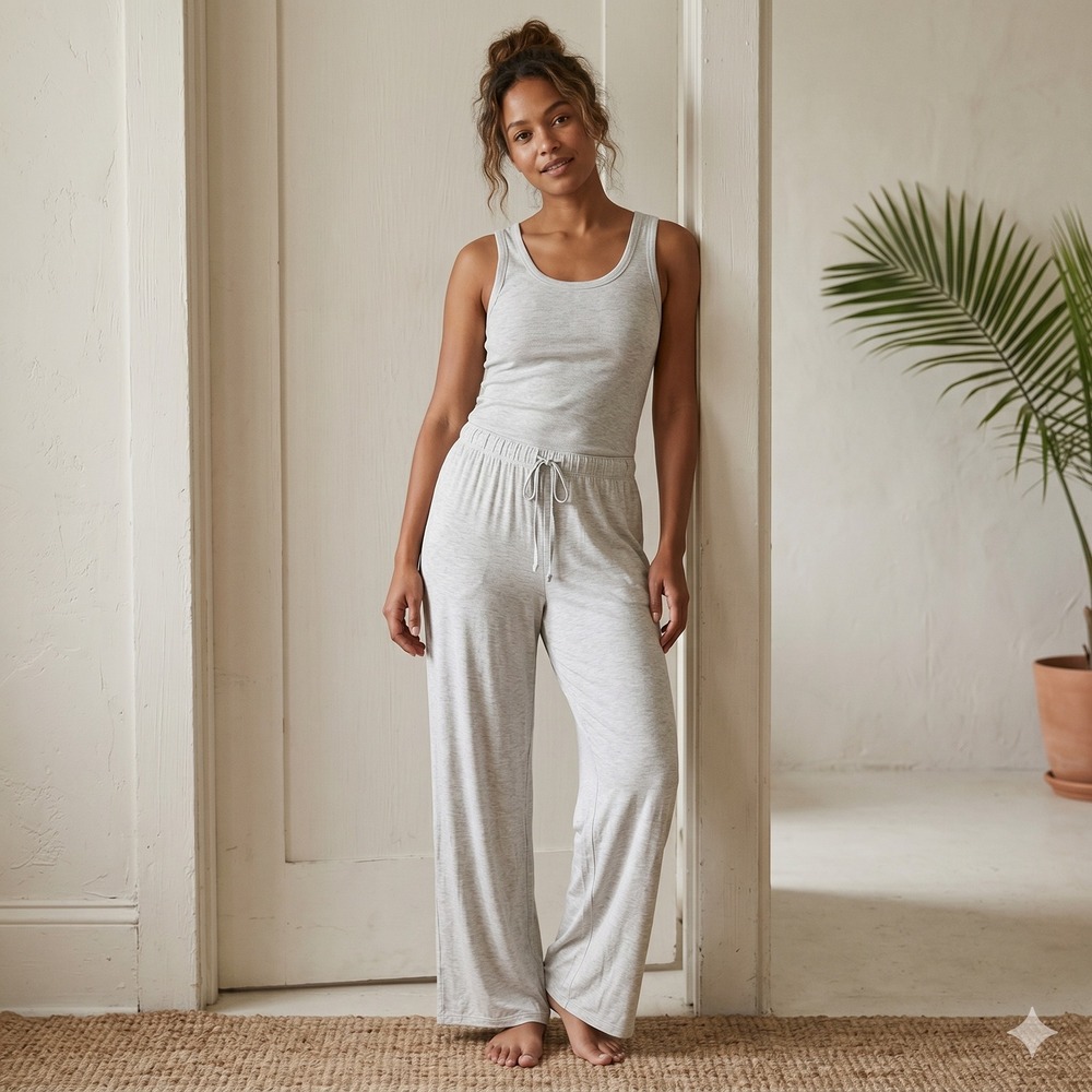 Bumpsuit Cloud Pants Womens XS Gray Wide Leg Drawstring Maternity Lounge